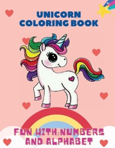 Cover for Mike Stewart · Unicorn Coloring Book, Fun with (Paperback Book) (2021)