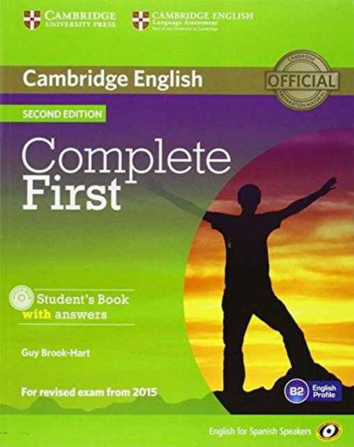 Cover for Guy Brook-Hart · Complete First for Spanish Speakers Self-Study Pack (Student's Book with Answers, Class Audio CDs (3)) - Complete (Book) [2 Rev edition] (2014)