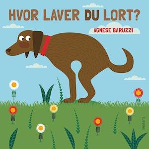 Cover for Agnese Baruzzi · Hvor laver du lort? (Cardboard Book) [1º edição] (2023)