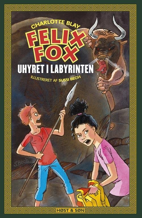 Cover for Charlotte Blay · Felix Fox 3. Uhyret i labyrinten (Heftet bok) [1. utgave] (2014)