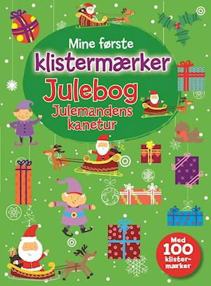 Cover for Julebog: Julebog med klistermærker - Julemandens kanetur (Sewn Spine Book) [1st edition] (2019)