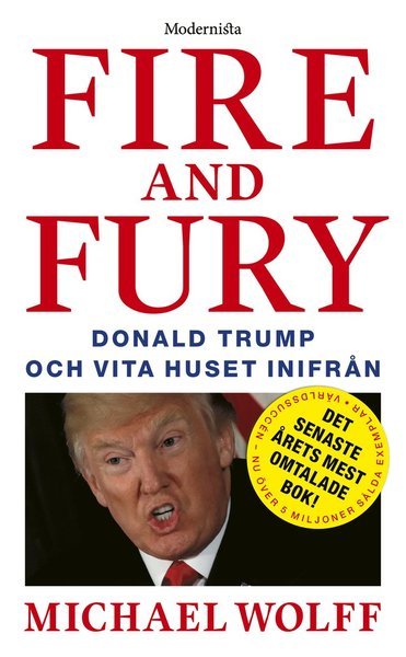 Cover for Michael Wolff · Fire and Fury: Donald Trump och Vita huset inifrån (Pocketbok) (2019)