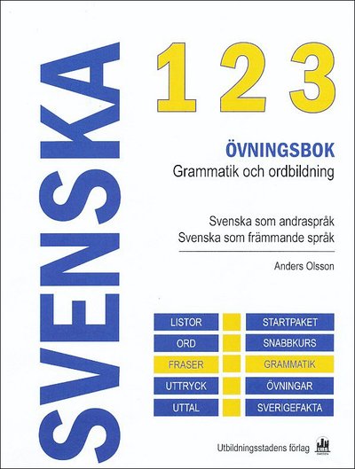 Cover for Anders Olsson · Svenska 123 (Book) (2011)