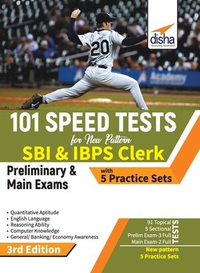 Cover for Disha Experts · 101 Speed Tests for New Pattern Sbi &amp; Ibps Clerk Preliminary &amp; Main Exams with 5 Practice Sets (Taschenbuch) (2019)