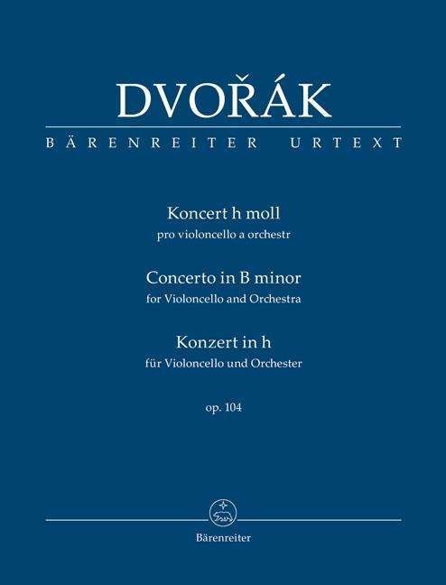 Cover for Dvorak · Konzert für Violoncello h-Moll o (Bok)