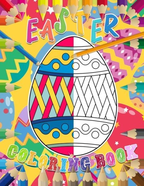 Cover for Dz Brand · Easter Coloring Book (Paperback Bog) (2021)