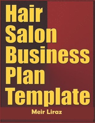 Cover for Meir Liraz · Hair Salon Business Plan Template (Paperback Book) (2020)