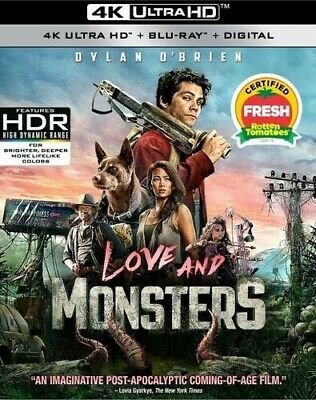 Cover for Love &amp; Monsters (4K UHD Blu-ray) (2021)