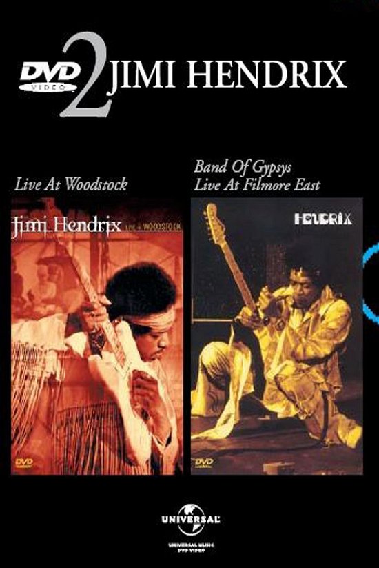 Live at Woodstock / Band of - The Jimi Hendrix Experience - Filmes - UNIVERSAL - 0602498116449 - 1 de dezembro de 2003
