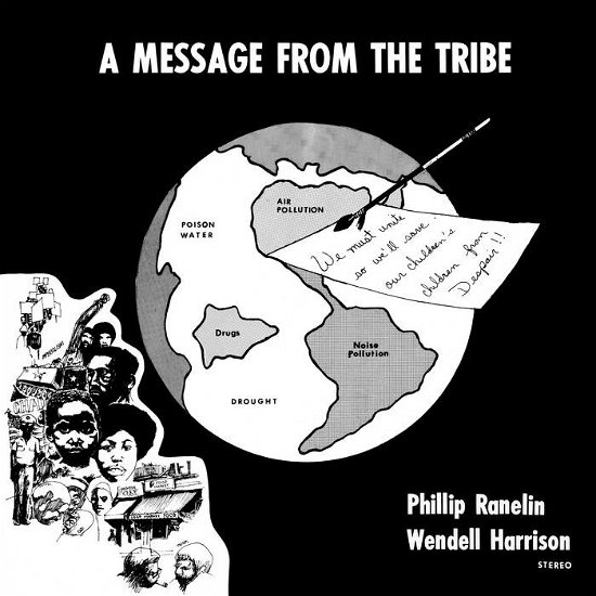 Cover for Ranelin, Phil &amp; Wendell Harrison · Message From The Tribe (LP) [Coloured edition] (2023)