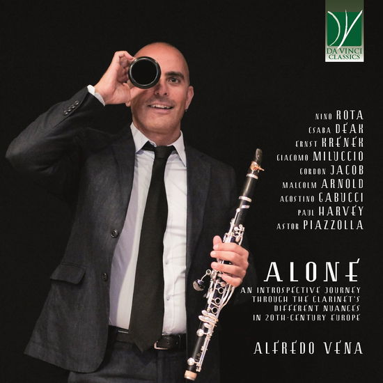 Cover for Alfredo Vena · Alone - An Introspective Journey Through The Clari (CD) (2023)