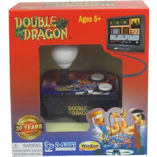 Cover for Double Dragon Plug and Play Arcade Game (Leketøy)