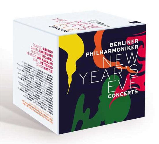 Cover for Berliner Philharmoniker · Die Silvester Konzerte 1977 - 2019 (Blu-ray) (2021)