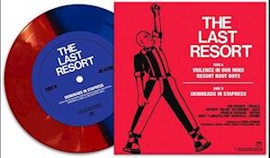 Cover for Last Resort · Violence in Our Minds - Red / Blue Split (7&quot;) (2023)