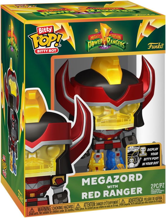 Cover for Power Rangers: Funko Bitty Bots · Mighty Morphin Power Rangers Bitty POP! Bots Figur (Toys) (2025)