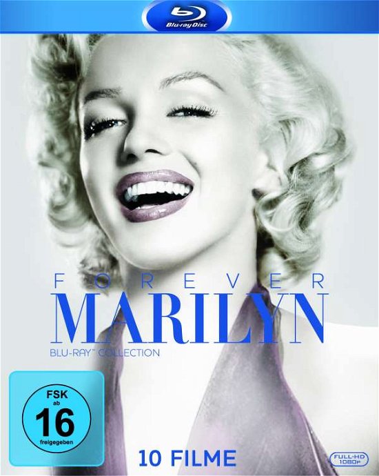 Marilyn Monroe Box, 10 Blu-ray.6750099 - Movie - Kirjat -  - 4010232067449 - torstai 1. lokakuuta 2015