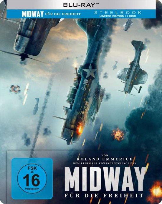 Midway-für Die Freiheit BD Steelbook - V/A - Elokuva -  - 4061229089449 - perjantai 20. maaliskuuta 2020