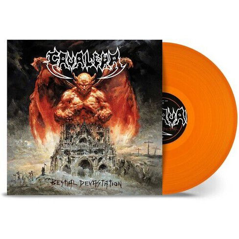 Cover for Cavalera · Bestial Devastation (LP) [Orange Coloured edition] (2024)