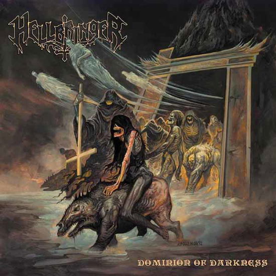 Dominion of Darkness (Splatter Vinyl) - Hellbringer - Muzyka - HIGH ROLLER - 4251267716449 - 9 sierpnia 2024