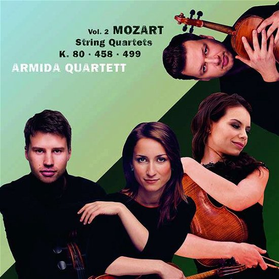 Cover for Mozart / Armida Quartett · String Quartets 2 (CD) [Digipak] (2019)