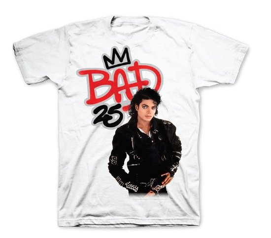 Cover for Michael Jackson · Bad Photo 25th Logo - LARGE (Kläder) (2012)