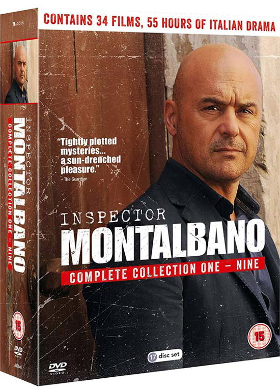 Inspector Montalbano 1-9 - TV Series - Films - ACORN - 5036193035449 - 1 juli 2019