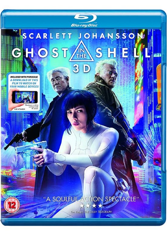 Br- - Ghost in the Shell 3D - Elokuva - UNIVERSAL PICTURES - 5053083115449 - maanantai 7. elokuuta 2017