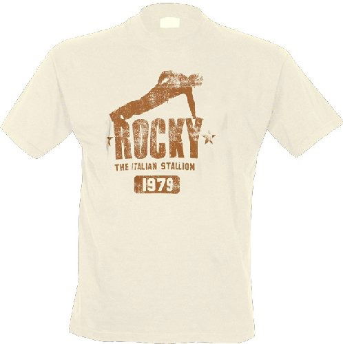 Cover for Officially Licensed · ROCKY Push up - T-Shirt (TØJ) [size M]