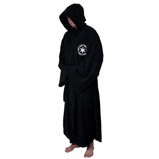 Cover for Groovy UK · Star Wars - Galactic Empire Fleece Robe - Black Logo - Adult One Size (MERCH)