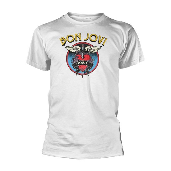 Cover for Bon Jovi · Heart '83 (T-shirt) [size S] (2021)