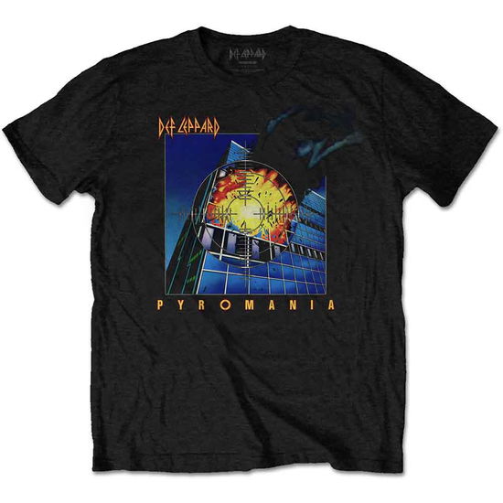 Def Leppard Unisex T-Shirt: Pyromania - Def Leppard - Marchandise - Epic Rights - 5056170612449 - 