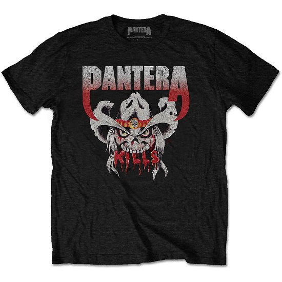 Pantera Unisex T-Shirt: Kills Tour 1990 - Pantera - Produtos -  - 5056170670449 - 