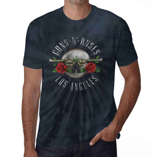 Guns N' Roses Unisex T-Shirt: Los Angeles (Wash Collection) - Guns N Roses - Merchandise -  - 5056368668449 - 