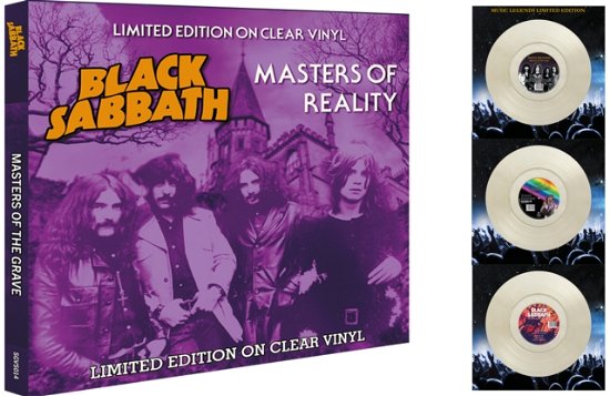 Cover for Black Sabbath · Masters Of Reality (Clear Vinyl) (LP) (2024)