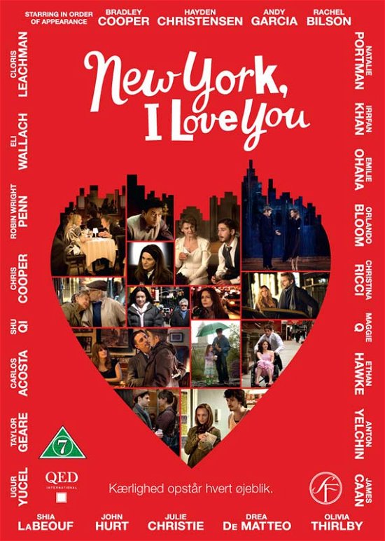 New York I Love You -  - Films -  - 5706710218449 - 3 juni 2013