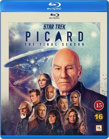 Cover for Star Trek · Star Trek: Picard - Season Three (Blu-Ray) (2023)