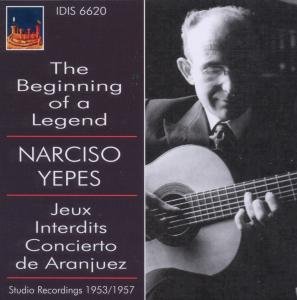 Cover for Yepes Narciso · The Beginning of a Legend Volume 1 Idis Klassisk (CD) (2011)
