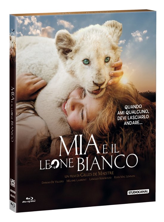 Cover for Daniah De Villiers,langley Kirkwood,melanie Laurent · Mia E Il Leone Bianco (Blu-ray) (2019)