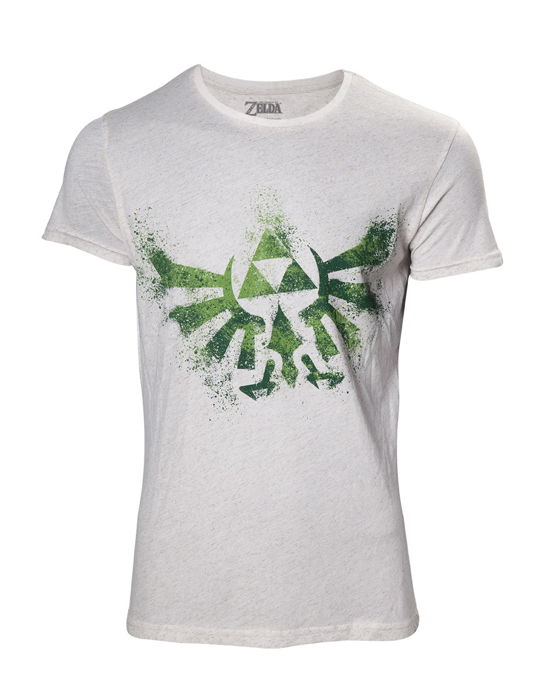 Zelda Hyrule Nappy White (T-Shirt Unisex Tg.L) - Nintendo: Legend Of Zelda (The) - Merchandise -  - 8718526529449 - 