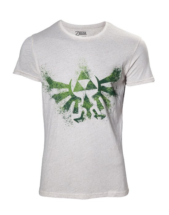 Cover for Nintendo: Legend Of Zelda (The) · Zelda Hyrule Nappy White (T-Shirt Unisex Tg.L) (T-shirt)