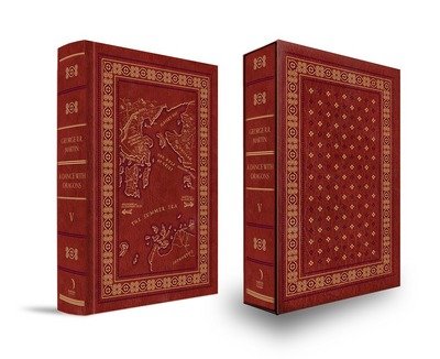 Cover for George R.R. Martin · A Dance With Dragons - A Song of Ice and Fire (Hardcover bog) [Slipcase edition] (2017)