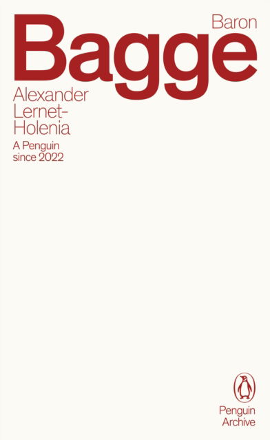 Cover for Alexander Lernet-Holenia · Baron Bagge - Penguin Archive (Paperback Book) (2025)