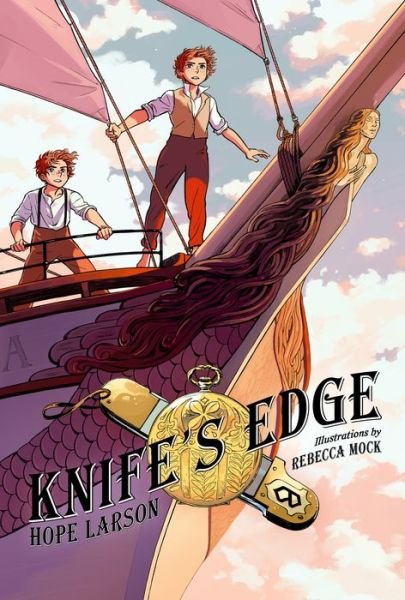 Cover for Hope Larson · Knife's Edge: A Graphic Novel (Four Points) (Hardcover Book) (2017)