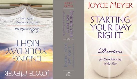 Cover for Joyce Meyer · Starting and Ending Your Day Right (Innbunden bok) (2007)