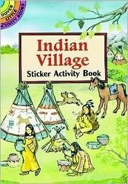 Indian Village Sticker Activity Book - Little Activity Books - Cathy Beylon - Marchandise - Dover Publications Inc. - 9780486296449 - 1 février 2000