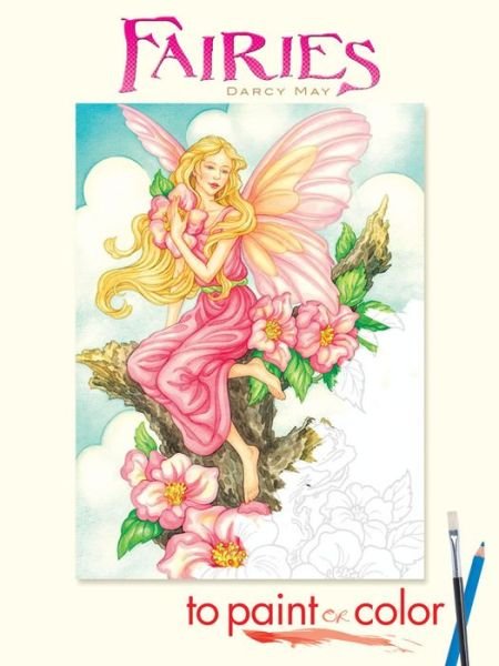 Cover for Darcy May · Fairies to Paint or Color - Dover Art Coloring Book (Pocketbok) (2008)