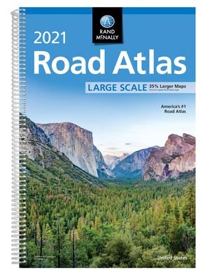 Rand McNally 2021 Large Scale Road Atlas USA - Rand McNally - Böcker - Rand McNally - 9780528022449 - 5 maj 2020