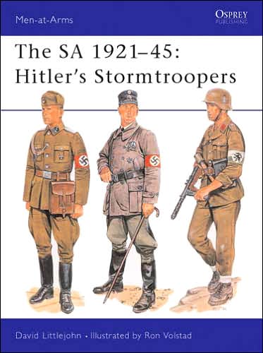 Cover for David Littlejohn · The SA 1921-45: Hitler's Stormtroopers - Men-at-Arms (Paperback Book) (1990)