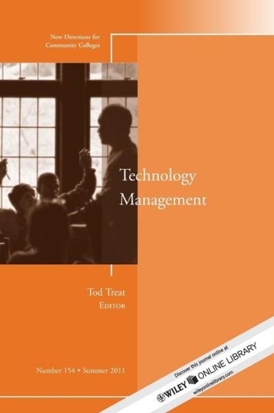 Cover for CC (Community Colleges) · Technology Management: New Directions for Community Colleges, Number 154 - J-B CC Single Issue Community Colleges (Paperback Book) (2011)