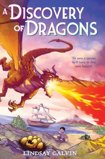 Cover for Lindsay Galvin · A Discovery of Dragons (Hardcover Book) (2021)